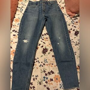 Lucky Brand Distressed Blue Skinny Jeans
